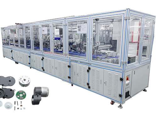 掃（sǎo）地機器人齒輪箱自動化（huà）裝配（pèi）線